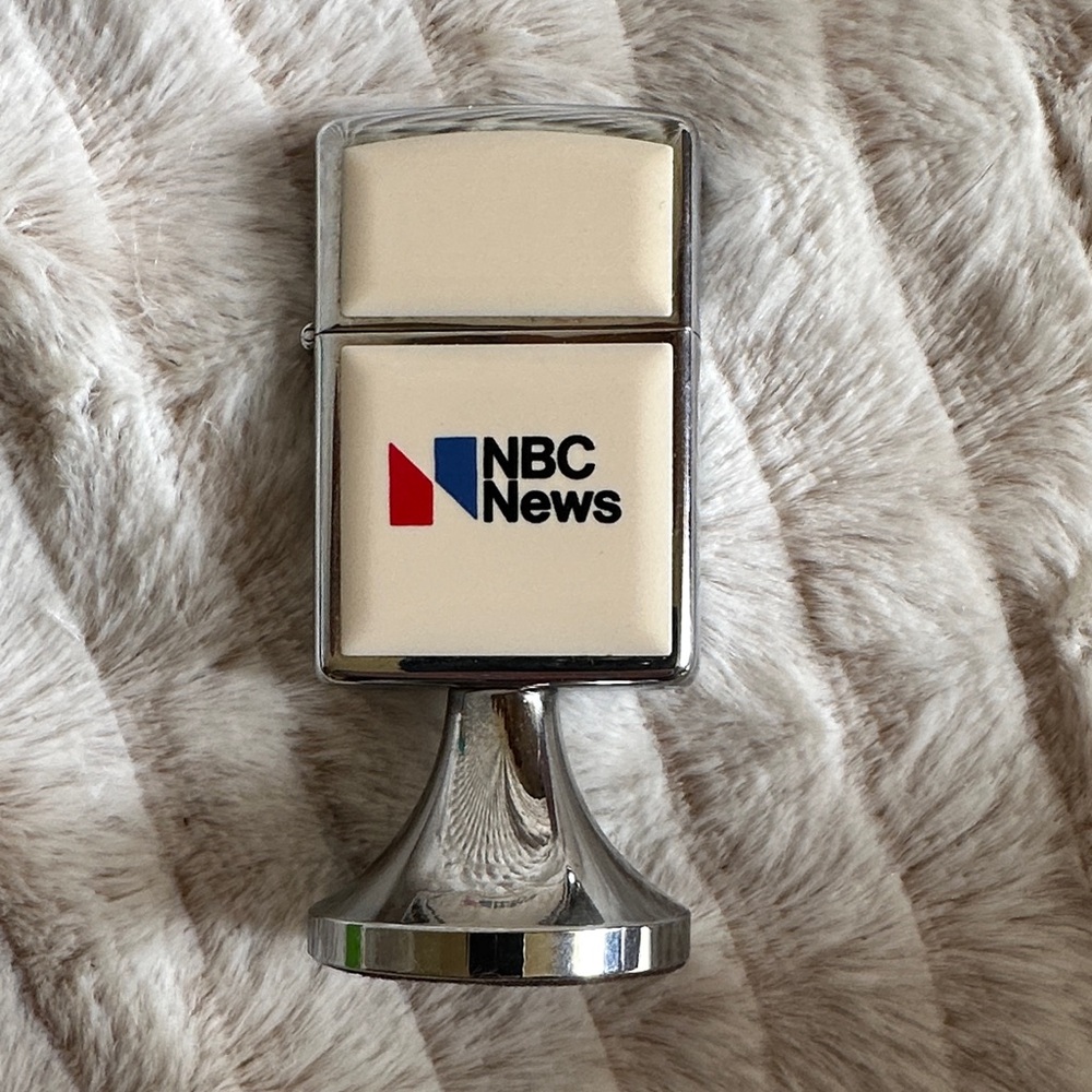 NBC News Vintage Promotional Zippo